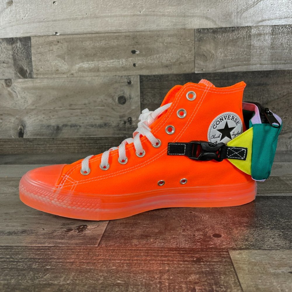 Converse CTAS Chuck Taylor All Star Buckle Up Hi 169031C Mens 9.5 - Picture 3 of 7